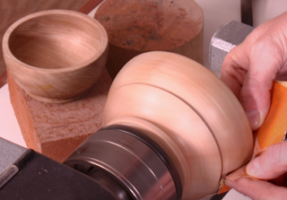 Right Speed for Bowl Sanding?