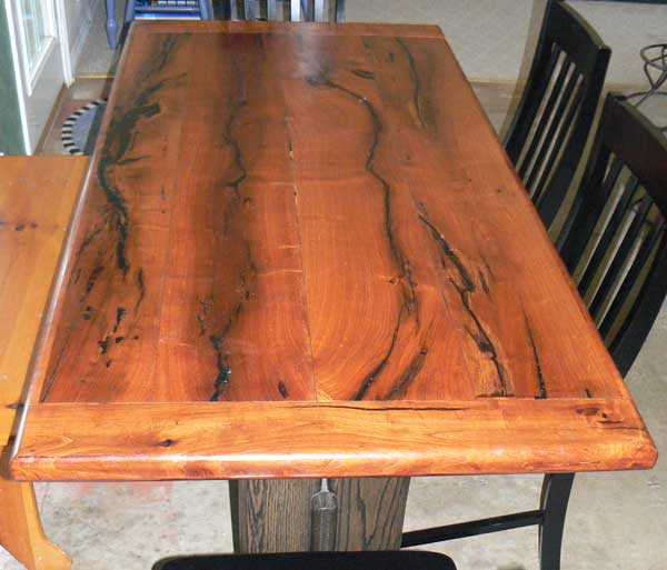Mesquite shop table top