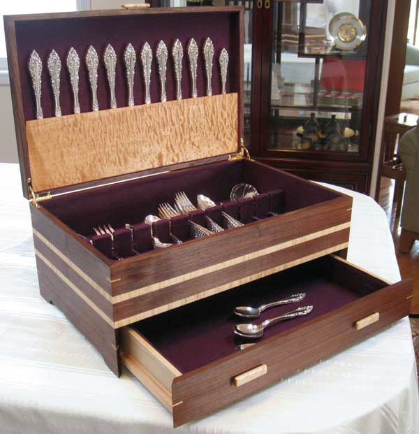 Silverware Chest - Woodworking, Blog, Videos, Plans