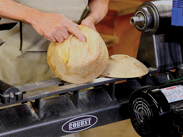 Re-Turning a Rough Turned Bowl Blank