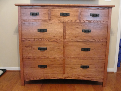 Red Oak Dresser