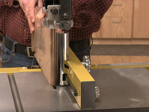 VIDEO: Resawing with a Band Saw