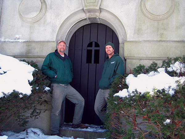 Preserving a 100-Year-Old Cemetery Door
