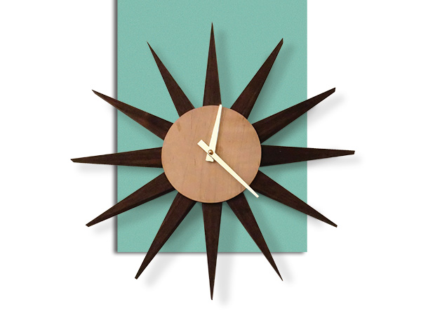 PROJECT: Retro Starburst Clock