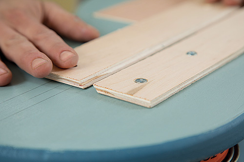 Adding French cleats to back of shelving project