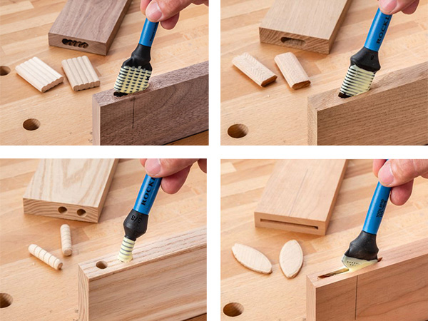 Rockler joinery glue brushes