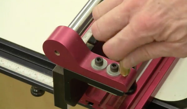 Router Table Starter Pin Storage