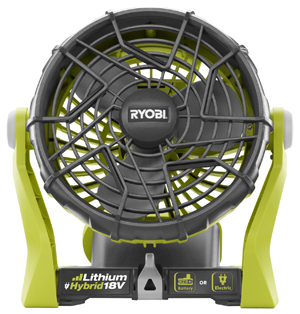 Ryobi 18V ONE+™ Dual Power Portable Fan