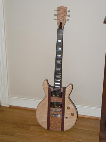 Scratch Wood Guitar