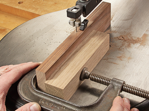 Simple Scroll Saw Resawing