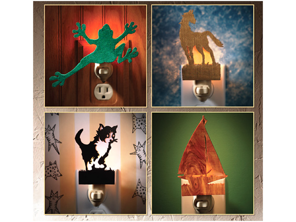 Scroll Sawn Nightlight Patterns