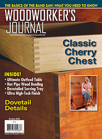 Woodworker’s Journal – September/October 2018