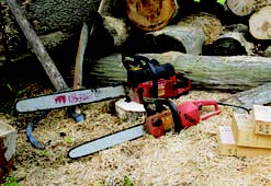 A band saw is nice to have, and a chainsaw will one day find its way into your dream shop!