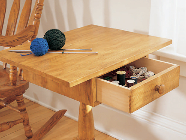 Shaker sewing table