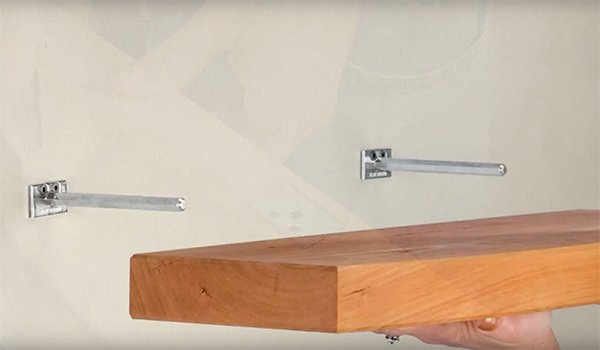 Installing Blind Shelf Support Hardware