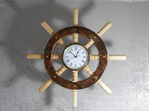 PROJECT: Ship's Wheel Clock - Woodworking, Blog, Videos, Plans