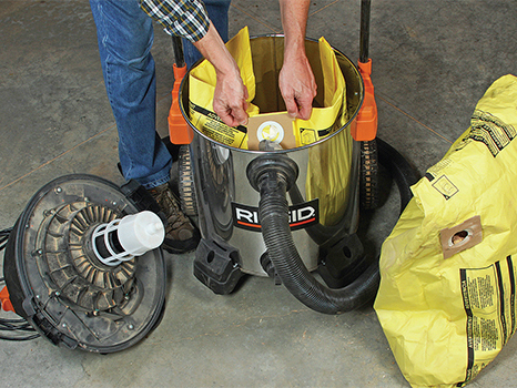 Using a Vacuum as a Dust Collector?