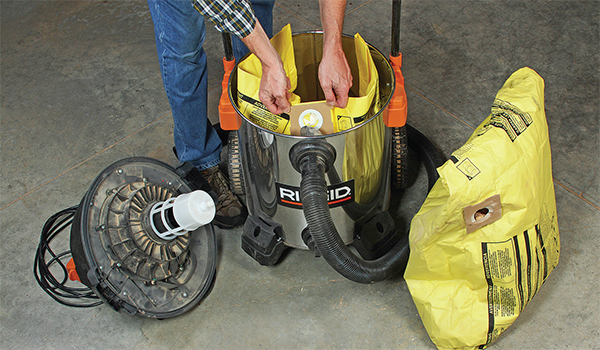 Make Cleaning a Shop Vac Easier