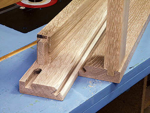Stub mortise and tenon cabinet joinery