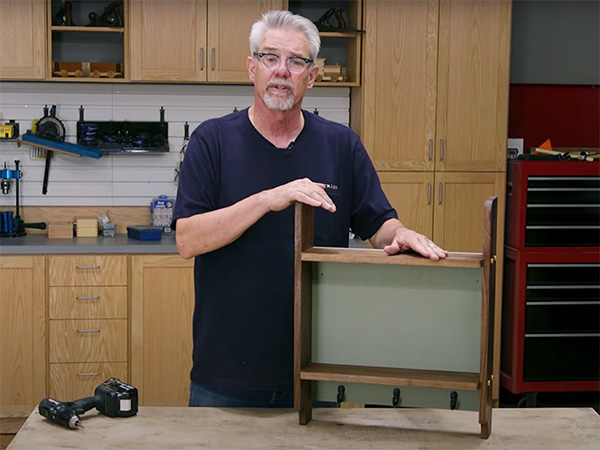 VIDEO: Building a Basic Wall Shelf