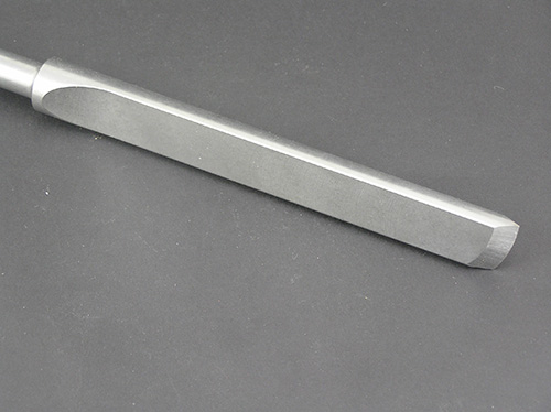 Rounded edge on rectangular skew