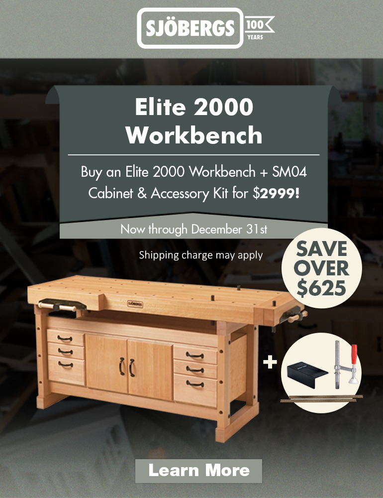 Save Over $625 on Elite 2000 Workbench Before December 31, 2022