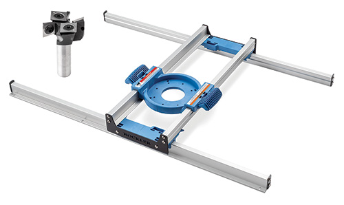 Rockler slab flattening router jig