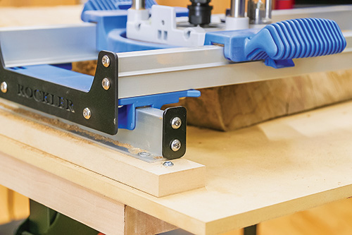 Creating risers for slab flattening jig