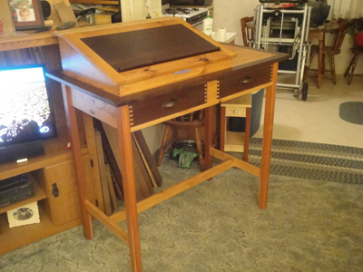 Standing Writing Desk Woodworking Blog Videos Plans How To