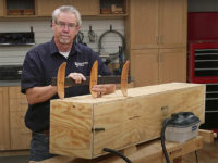 Rob Johnstone's steam bending chamber and coat hook project