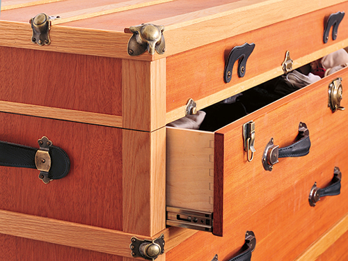 Steamer trunk dresser online