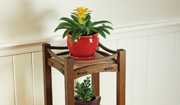 Arts and Crafts plant stand