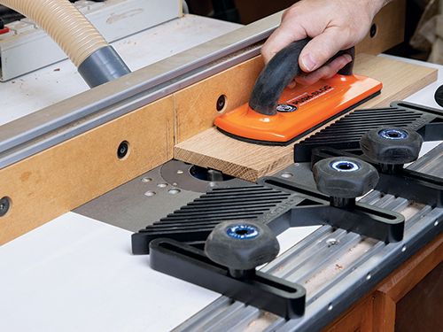 Cutting groove for drawer installation