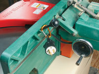 Hooking electric cord to power tool