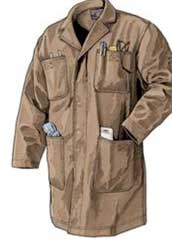 Woodworking shop coat