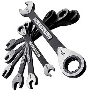 Craftsman Universal Ratcheting Wrench Sets