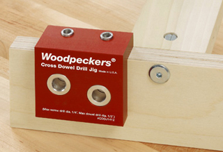 Woodpeckers® Cross Dowel Drill Jig - Woodworking Blog 