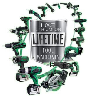 Hitachi to Back Lithium-Ion Tools with Lifetime Warranty