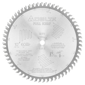 Delta’s New Full-Kerf Melamine Blades