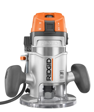 RIDGID®’s New Midsized Fixed-base Router