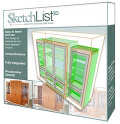 SketchList 3D: Designing Woodworkers
