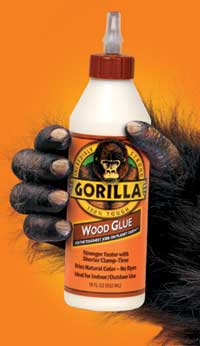 Gorilla Wood Glue, 8 Ounces