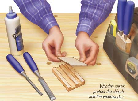 Safer Way to Pocket Your Chisels