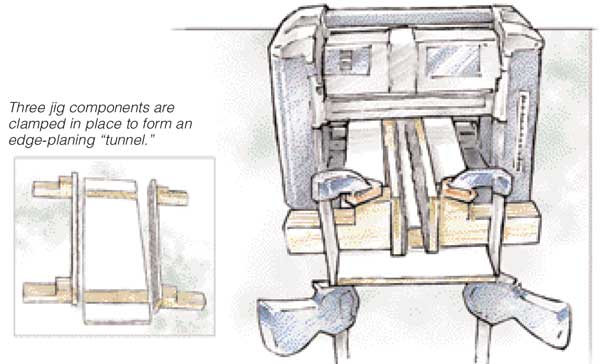 Edge-Jointing with a Planer