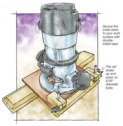 Outrigger Router Base