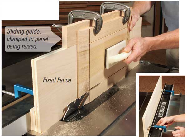 Quick-clamping Panel-raising Fence