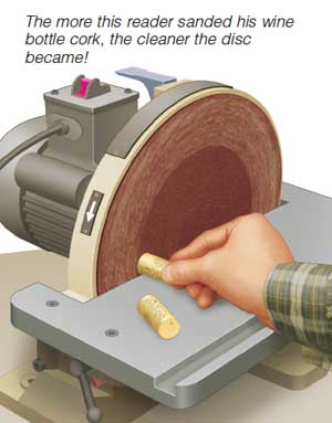 Wine Cork Cleans Abrasives