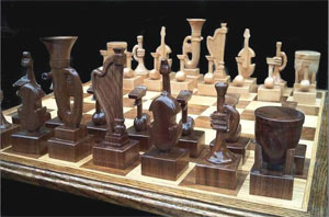 Jim Arnold: A King of Chess Sets