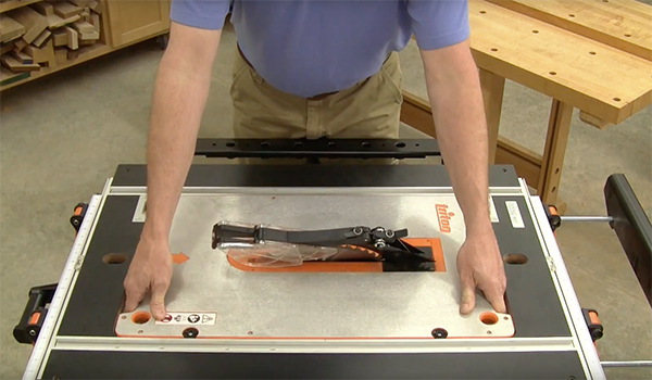 Triton TWX7 Workcentre: Table Saw Module