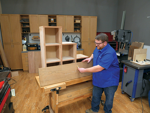 Matching drawer front panels to tansu chest case